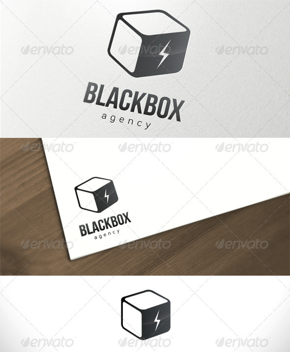 Black Box Agency Logo Template - Objects Logo Templates