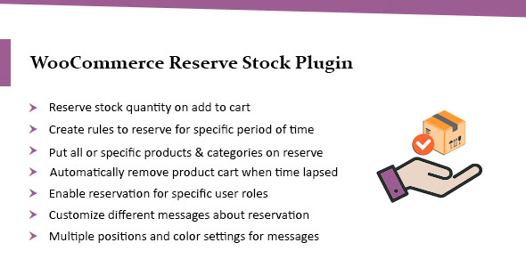 WooCommerce Reserve Stock: Reserve Quantity on Add to Cart