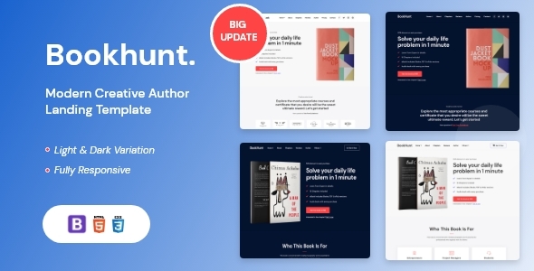 Bookhunt - Book - ThemeForest 28483446