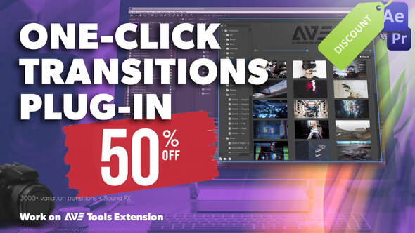 One-Click Transitions Builder - VideoHive 31552728