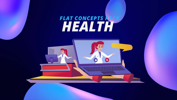 Health - Flat Concept