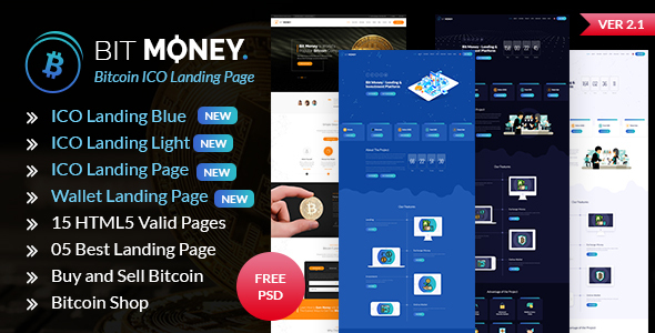 Bit Money - ThemeForest 21395507