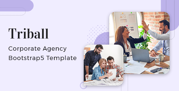 Incredible Triball - Corporate Agency Bootstrap 5 Template