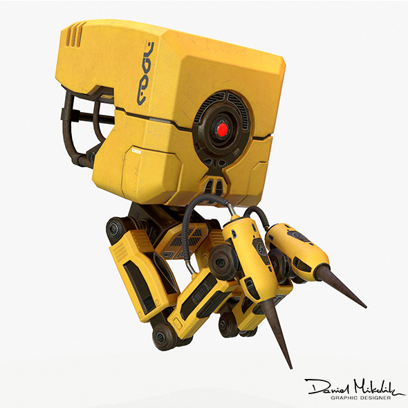 Robot Welder PBR - 3Docean 32280382
