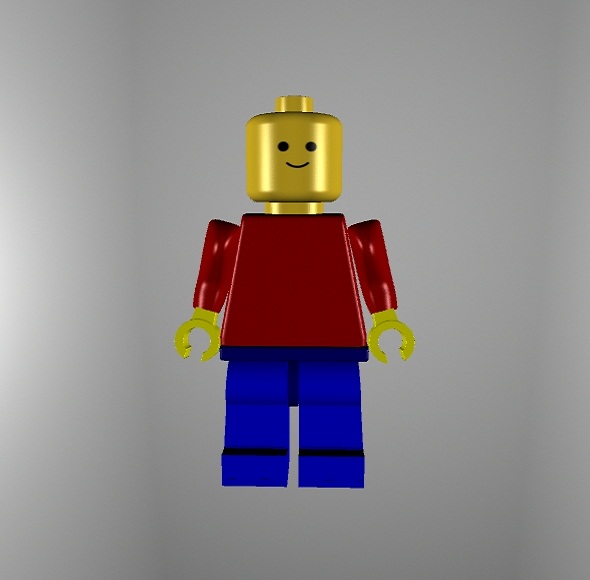 Lego Man - 3Docean 32238524