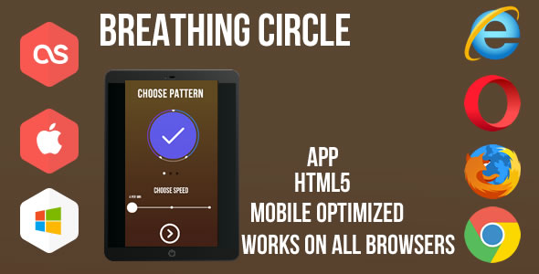 Breathing Circle - App Construct 3