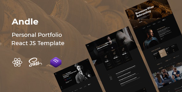 [DOWNLOAD]Andle - Personal Portfolio React JS Template