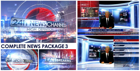 Broadcast Design - Complete News Package 3
