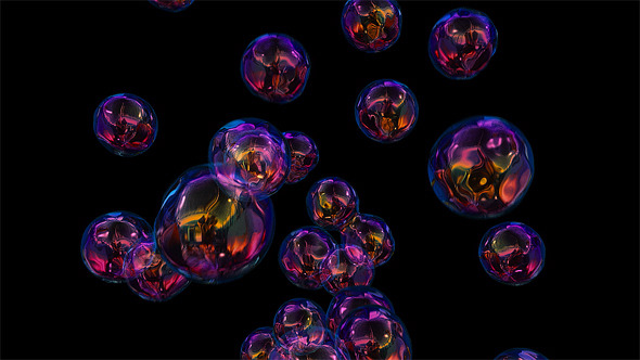 Soap Bubbles Loop, Motion Graphics | VideoHive