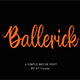 Ballerick, Fonts | GraphicRiver