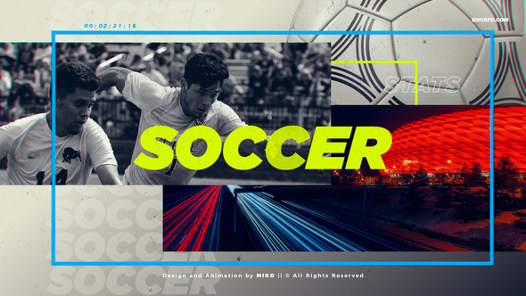 Soccer Logo Opener - VideoHive 32304821