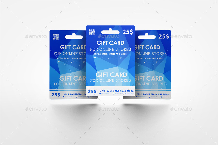 Hanging Gift Card Mock-up, Graphics | GraphicRiver