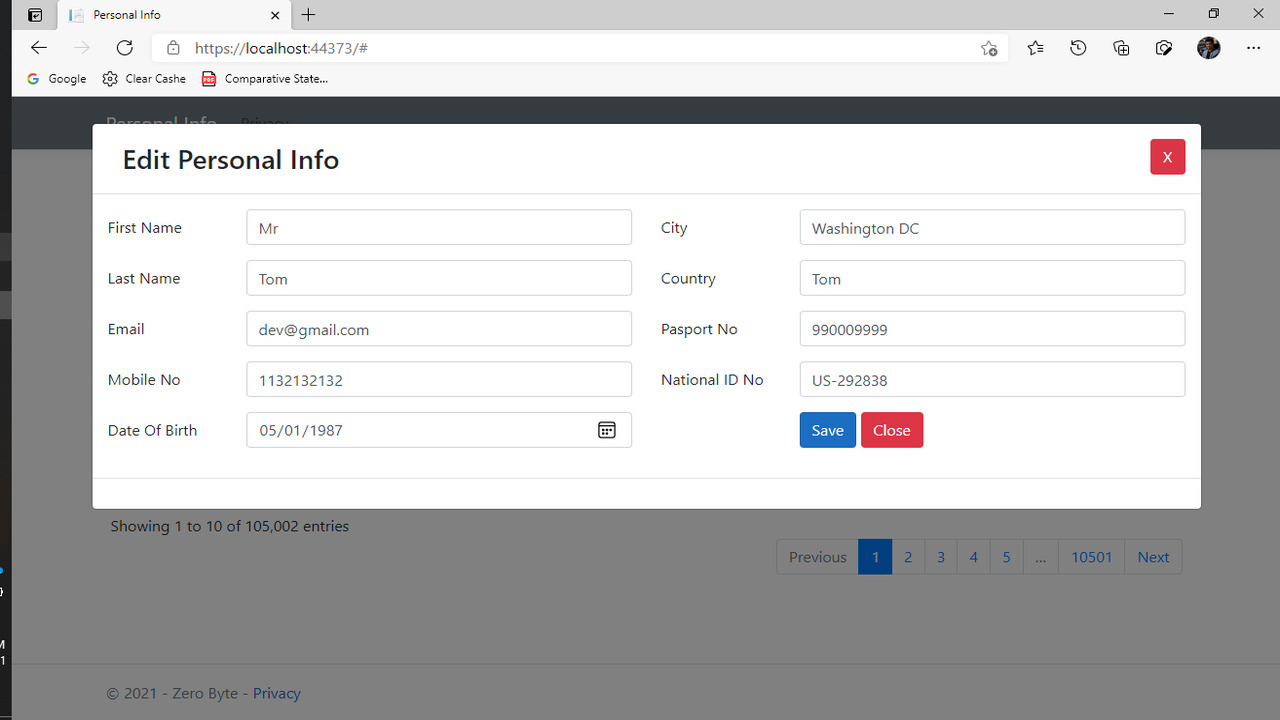 Building Html Forms In Asp Net Core Tektutorialshub