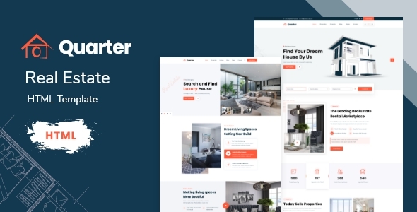 Quarter - Real Estate HTML Template With RTL