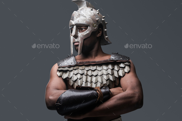 roman gladiator arm armor