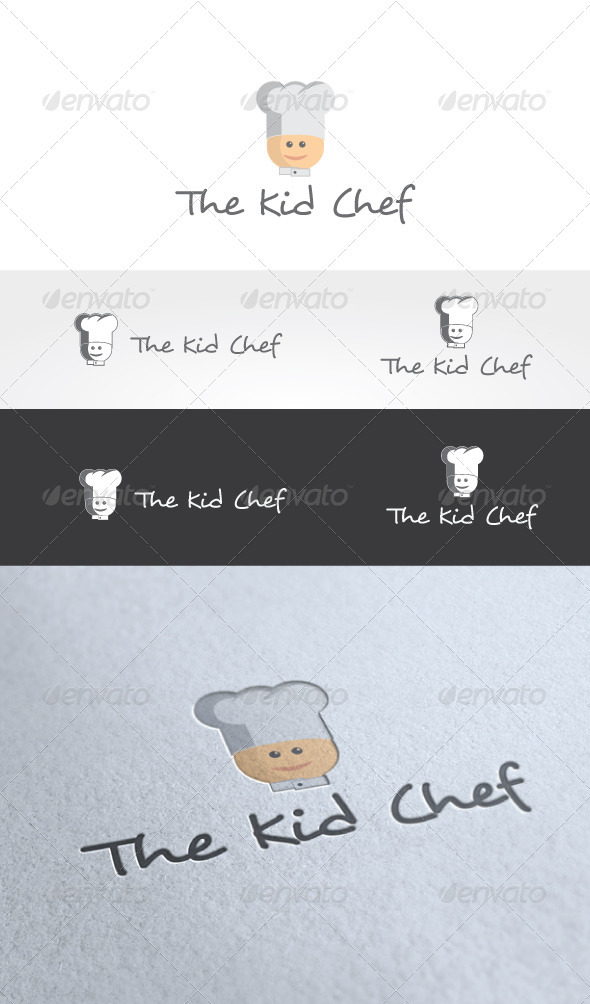The Kid Chef Logo Template - Humans Logo Templates