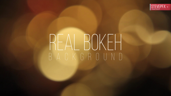 Real Bokeh Background