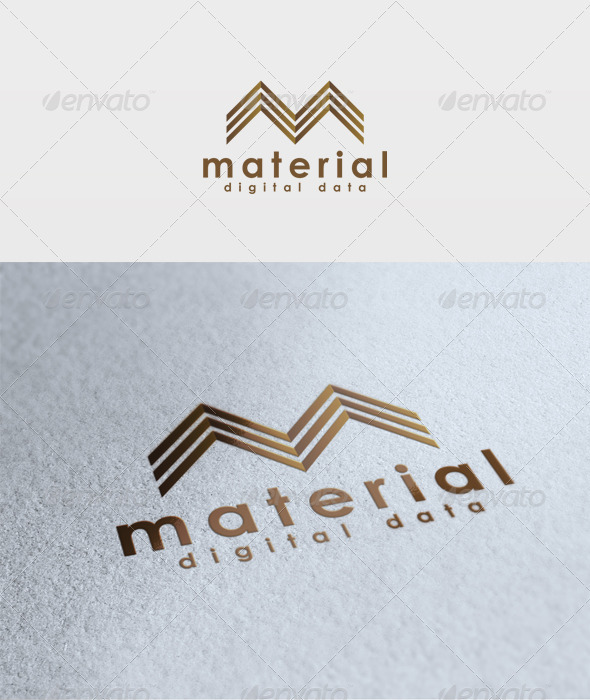 Material Logo - Letters Logo Templates