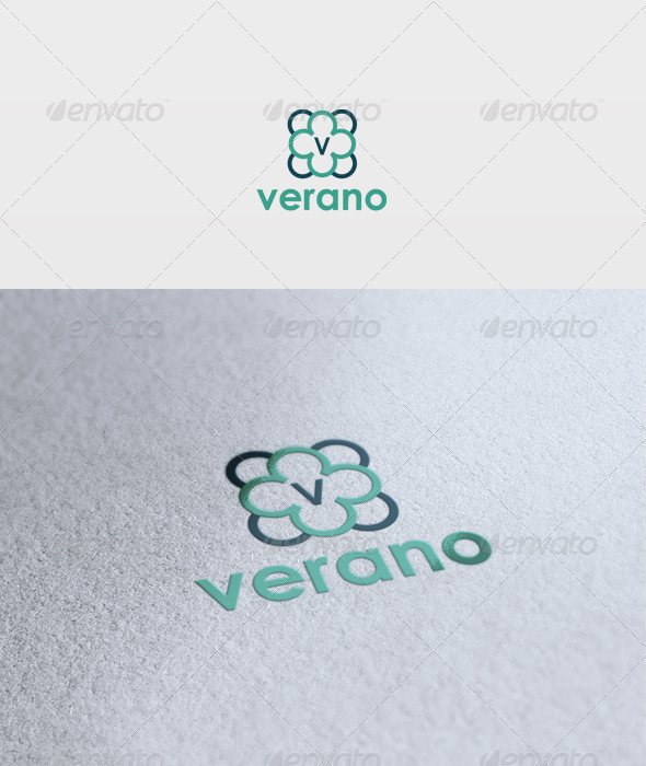 Verano Logo - Letters Logo Templates