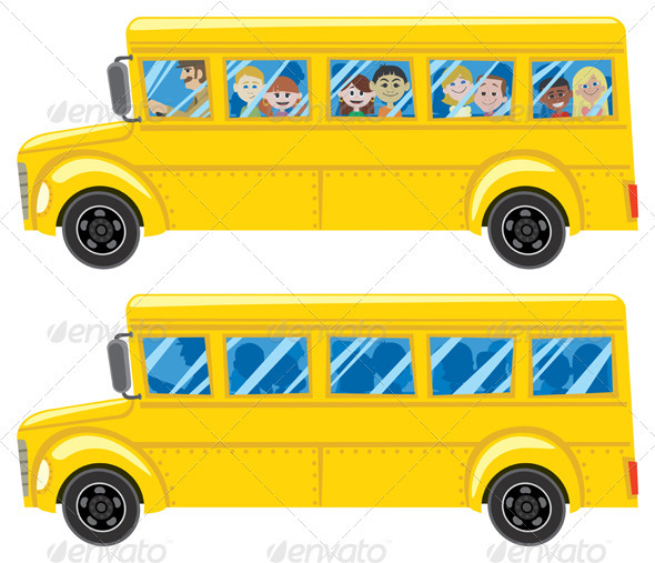 School Bus - Travel Conceptual