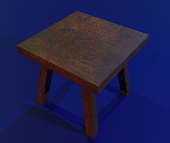 A wooden chair - 3Docean 32322550