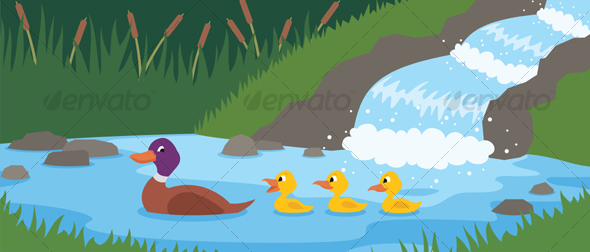 Duck Tale - Animals Characters