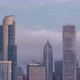 Downtown Chicago Skyscraper Buildings in Morning Fog - VideoHive Item for Sale