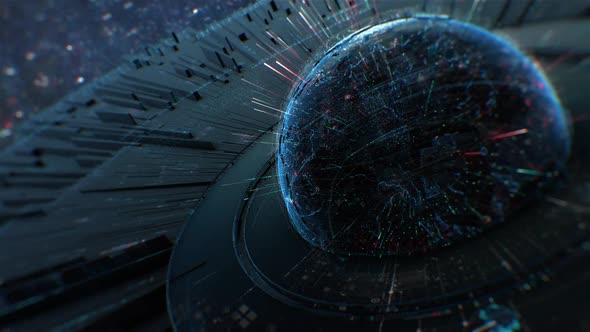 News Background Data Sphere alt