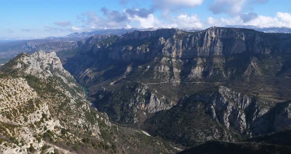 The Verdon Gorge, Alpes de Haute Provence, France alt