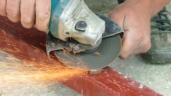 Angle Grinder Clears the Wrench