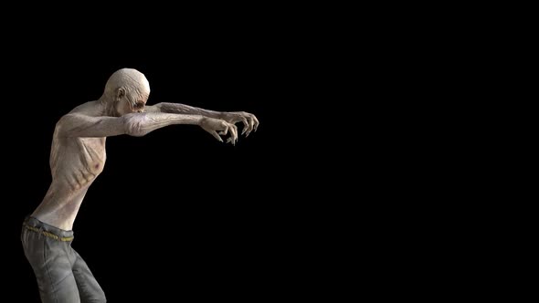 Zombie Hears Sound and Attack alt