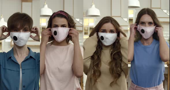 Putting Protecting Mask On to Stop the Pandemic alt