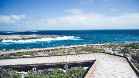 Kangaroo Island in Spring Season Panoramic View of Flinders Chase National Park South Australia alt