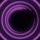 Abstract neon circle loop purple motion background - VideoHive Item for Sale