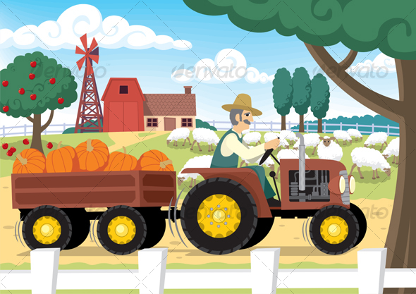 Farm - Backgrounds Business