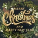 Merry Christmas Glittery Text Animation - VideoHive Item for Sale