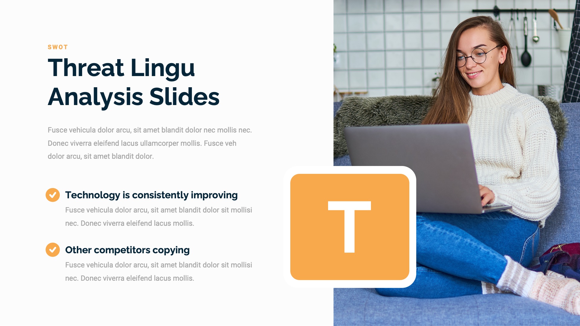 LINGU - Translation Service & Language Course Powerpoint Template ...