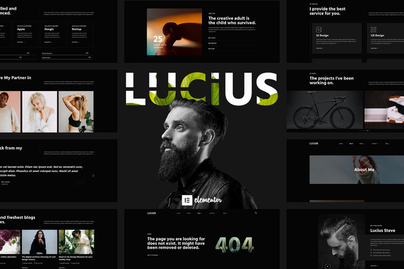 Lucius - Personal - ThemeForest 32328095