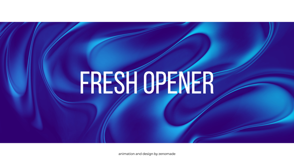Fresh Opener for Premiere Pro