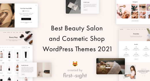 Best Beauty Salon  and Cosmetic Shop  WordPress Themes 2021