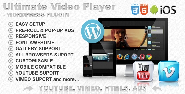 New Plugin - Html5 Video, , Vimeo, Audio Player - Plugins