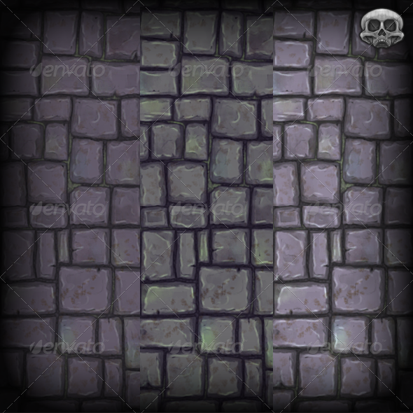 Stone Slab Floor Texture Tile - 3DOcean Item for Sale