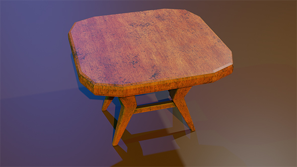 A wooden chair - 3Docean 32322570