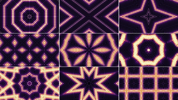 Disco Kaleidoscope Light Bulbs  alt