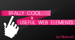 Really Cool & Useful Web Elements