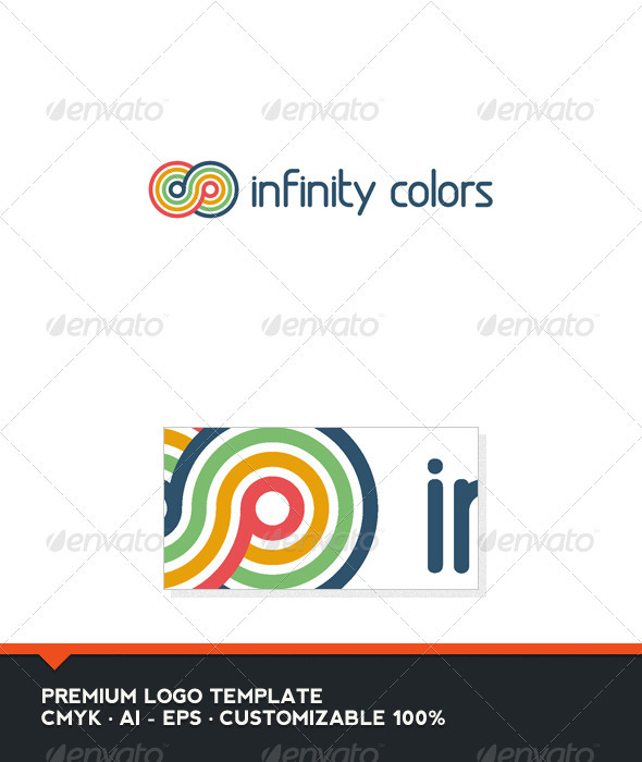 Infinity Colors Logo Template - Symbols Logo Templates
