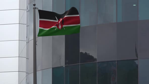 Kenya Flag Background 2K alt