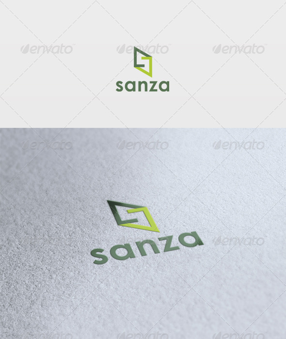 Sanza Logo - Letters Logo Templates