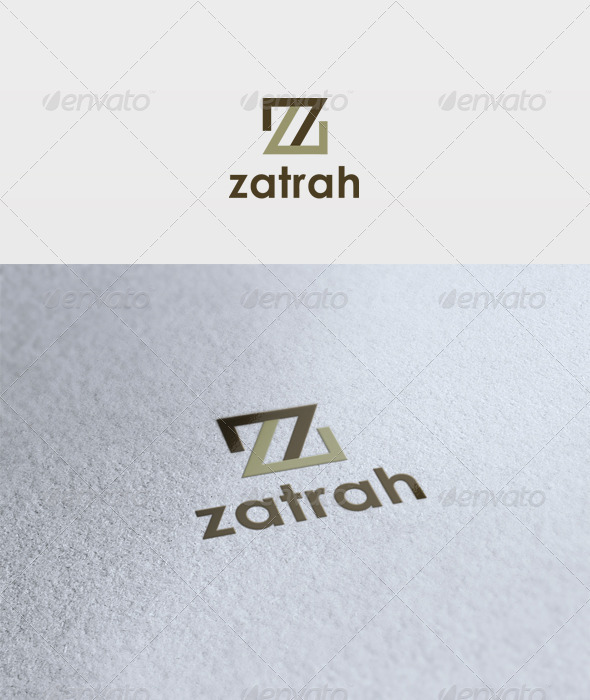 Zatrah Logo - Letters Logo Templates