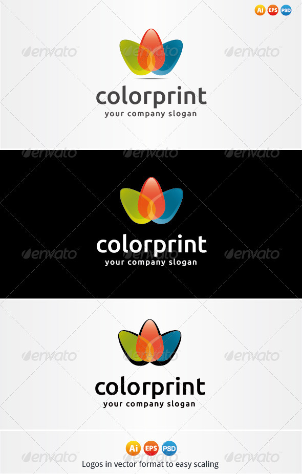 Color Print Logo - Nature Logo Templates